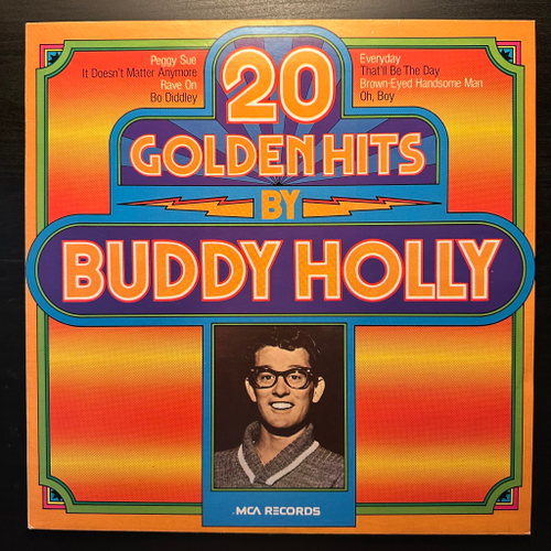 Buddy Holly - 20 Golden Hits By Buddy Holly (Швеция 1977г.)
