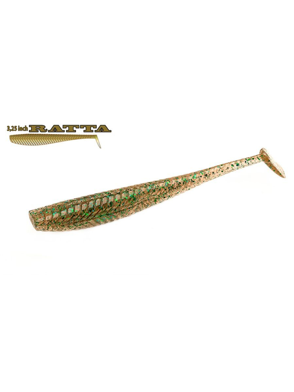 Виброхвост Ratta,3.25'',82,6мм,4,7гр,цвет 424,7 шт/уп.