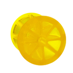 Ролик носовой L=95 мм D=87/54/14.5 мм PVC желтый KNOTT