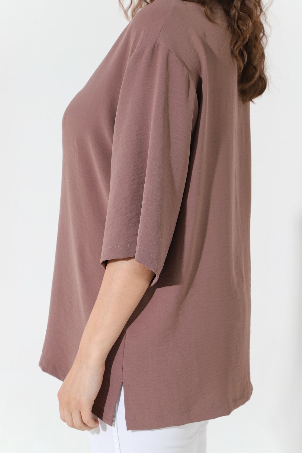 Блуза Жаркий сезон-1 Виотекс КОФЕЙНЫЙ