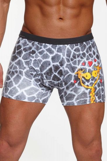 Трусы мужские боксеры Cornette Walentynkowe True Love Szary 010/31