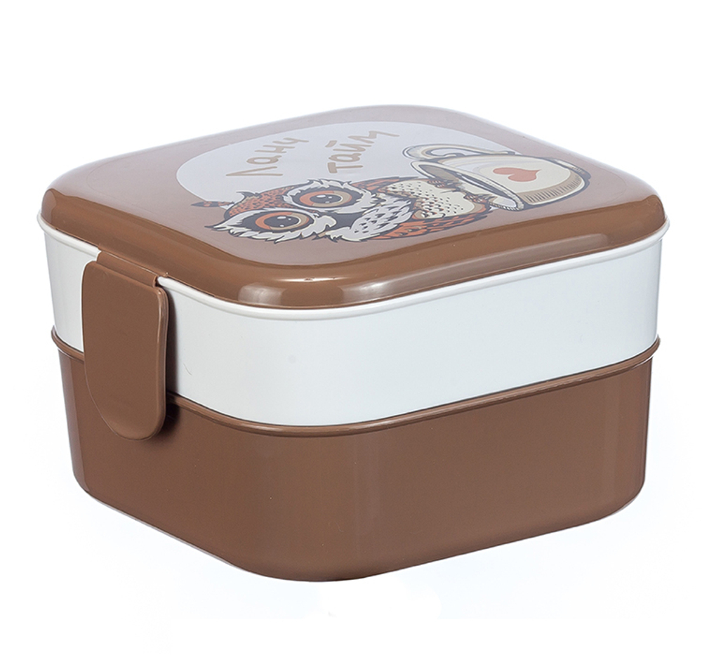 Контейнер для обеда (0,4+0,4л)