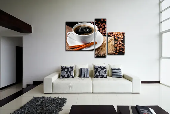 Модульная картина "Кофейный аромат"