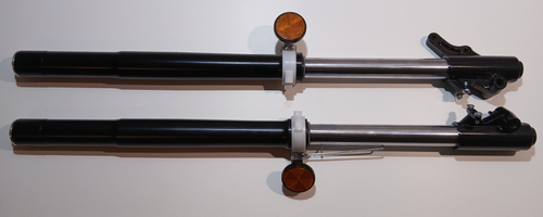 Амортизатор L=840 передний d48x51 (перья, компл.) Мотоцикл Racer PANTHER 250