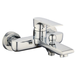 Смеситель для ванны 35к ПРОФСАН ПСМ-400-1 "400" эксцентрики "ЕВРО"  ХРОМ