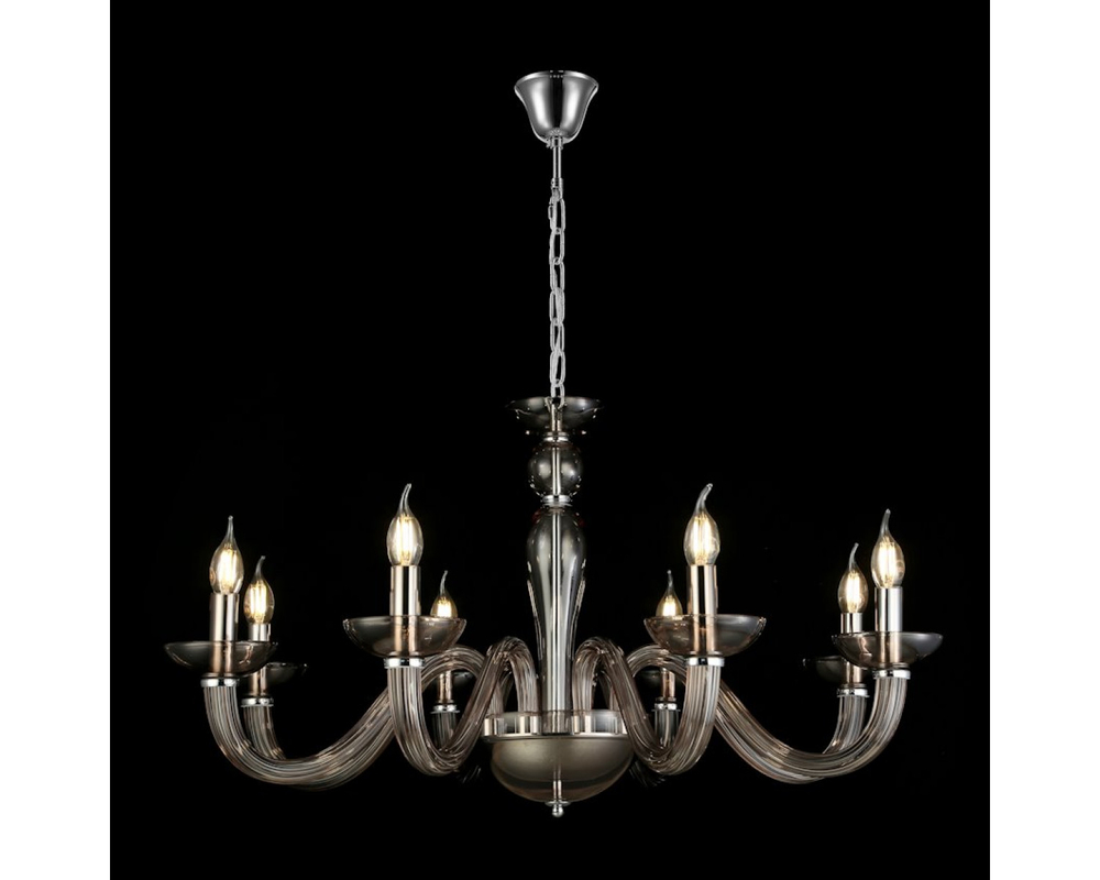 Подвесная люстра Newport ARLETTE 8648/С chrome coffee, М0071700