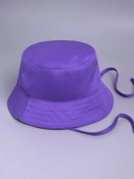 Панама детская летняя на завязках пляжная