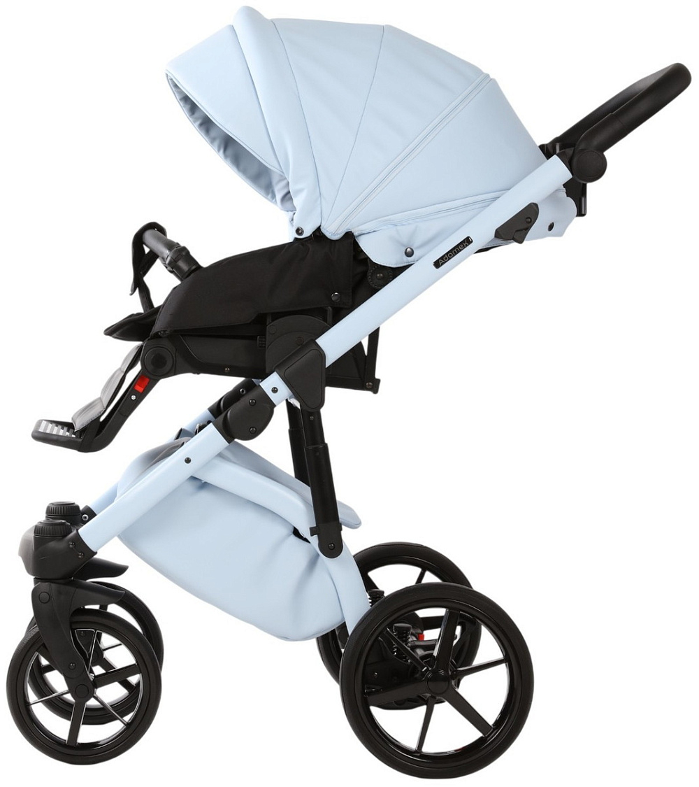 Детская коляска Adamex Chantal Pro Natura 3 в 1 CN-1-SKY (ГОЛУБАЯ КОЖА)