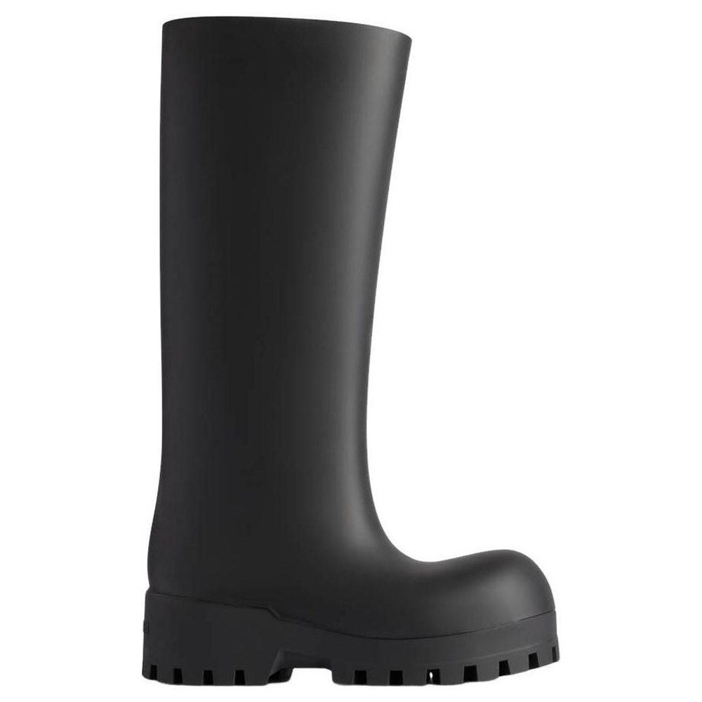 Balenciaga Bulldozer Rainboots "Black Rubber" Women"s