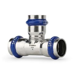 Тройник VARMEGA раструбный Inox Press 35x35x35