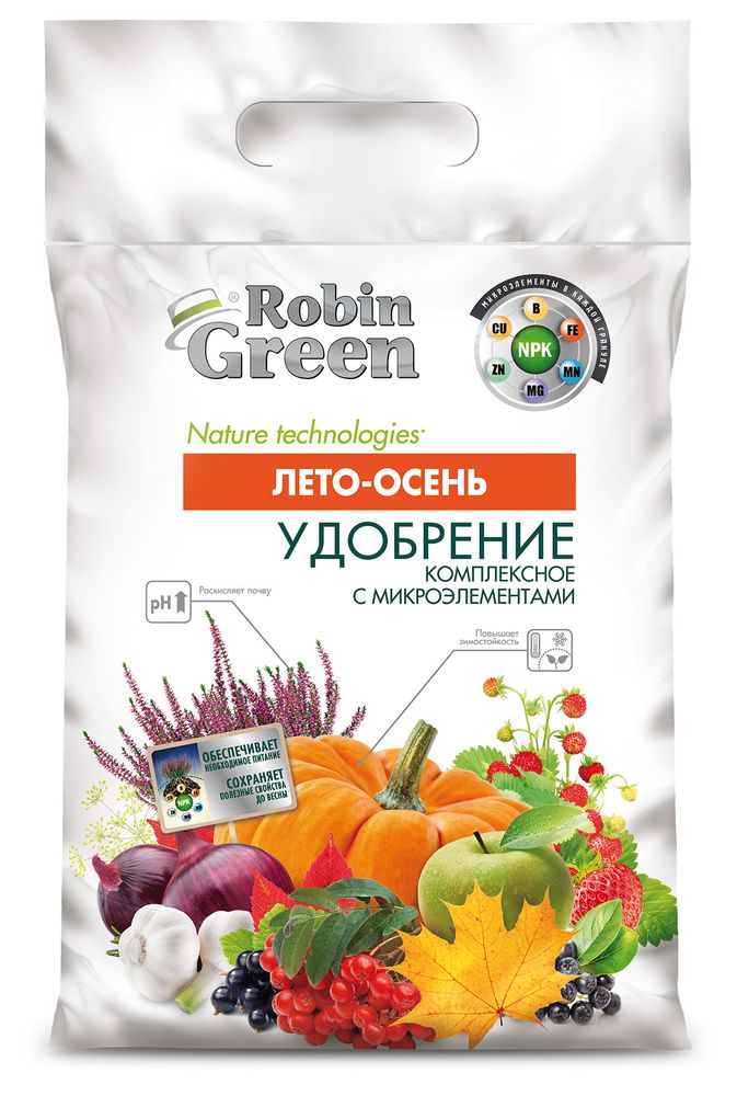 УДОБРЕНИЕ СУХОЕ МИНЕРАЛЬНОЕ ЛЕТО ОСЕНЬ 5КГ