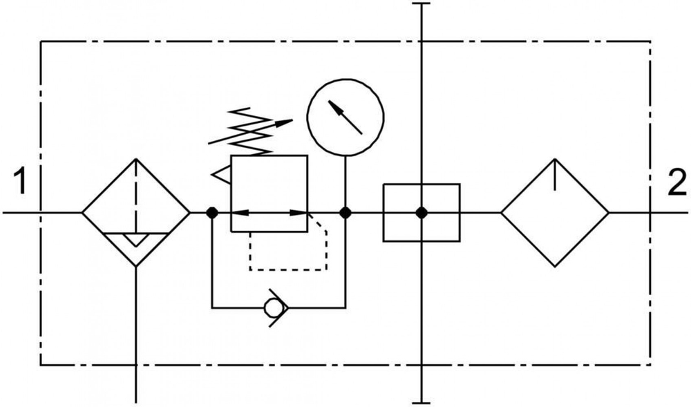 FRC-3/4-D-DI-MAXI-KA-A Блок подготовки воздуха