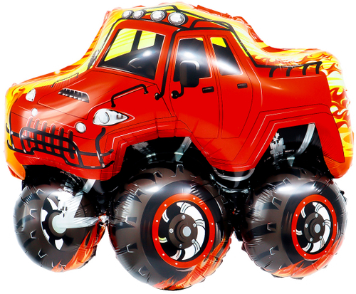 Шар (35''/89 см) Фигура, Джип Монстр-Трак, 1 шт.