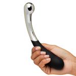 Двусторонний фаллоимитатор 22см металл + силикон Fifty Shades of Grey Sweet Pressure Dark Steel and Silicone Double-Ended Dildo
