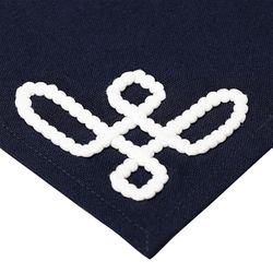 Салфетка сервировочная Navy story из коллекции Sea treasures, 45х45 см