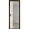 Алюминиевая дверь 7AG деорэ остеклённая со вставкой