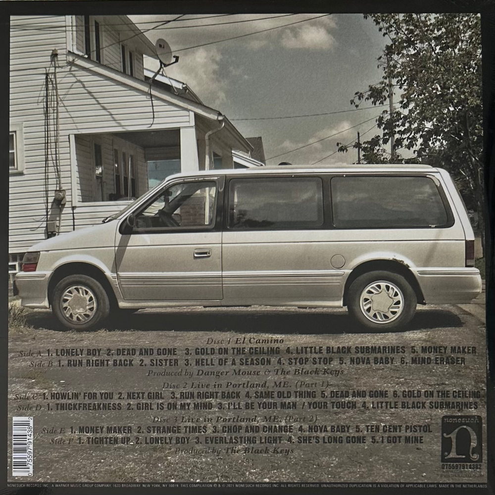 The Black Keys ‎– El Camino 3LP (Голландия 2021г.)