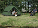 Палатка Naturehike 4-местная, быстросборная, зеленая, артикул NH21ZP008-4FGR