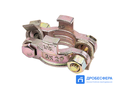 Хомут силовой стальной быстросъемный SK 29 (1/2") GN BLAST арт. GN-SK-29