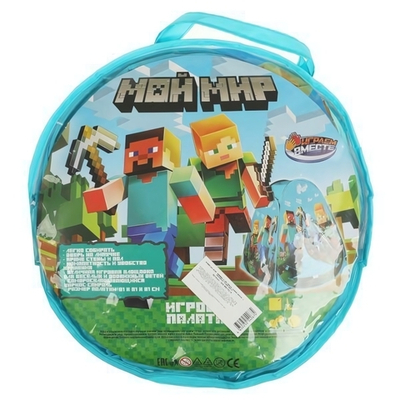 Палатка игровая "Майнкрафт" 81х90х81см. сум. GFA-MNCT01-R (Играем вместе)