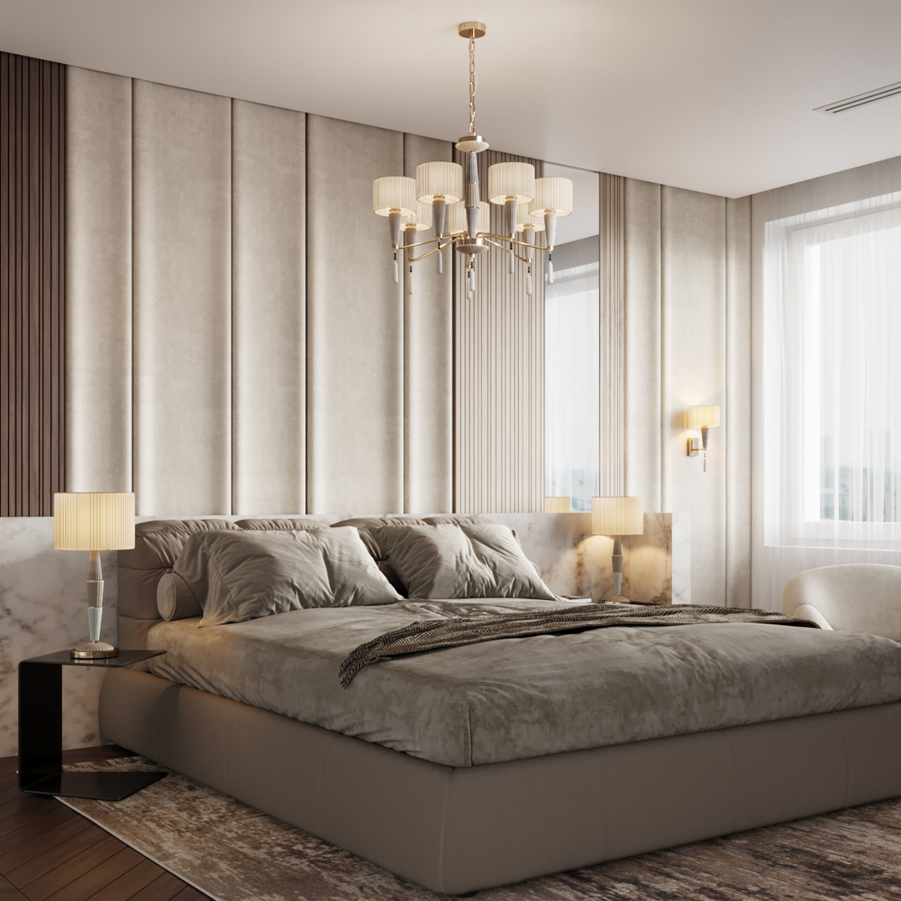 Люстра подвесная Odeon Light 5403/5 LATTE