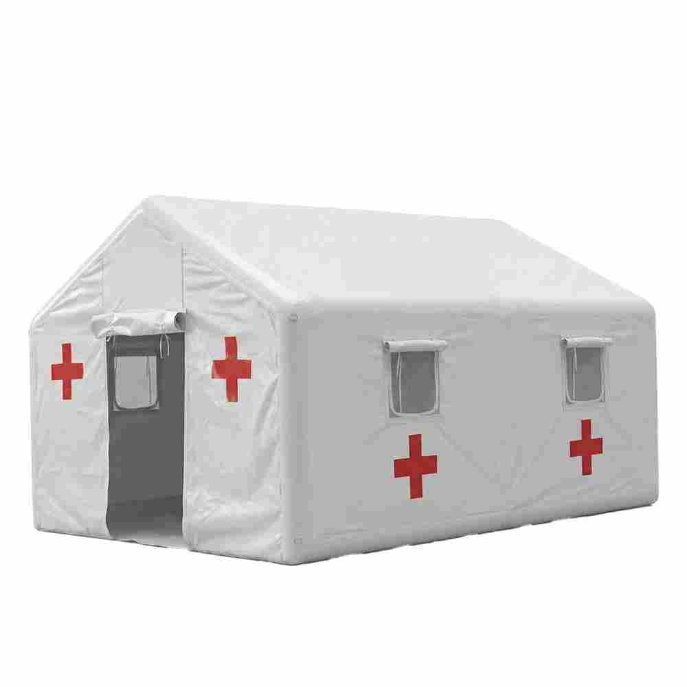 Модуль пневмокаркасный медицинский «МедПорт» из ПВХ, 4×3×3 м, для вакцинации