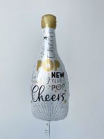 36" Шар-фигура Шампанское Новый год (БГ-40)