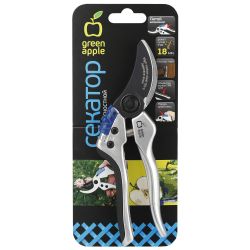 GTBS72-004 GREEN APPLE Секатор, литой, плоскостной