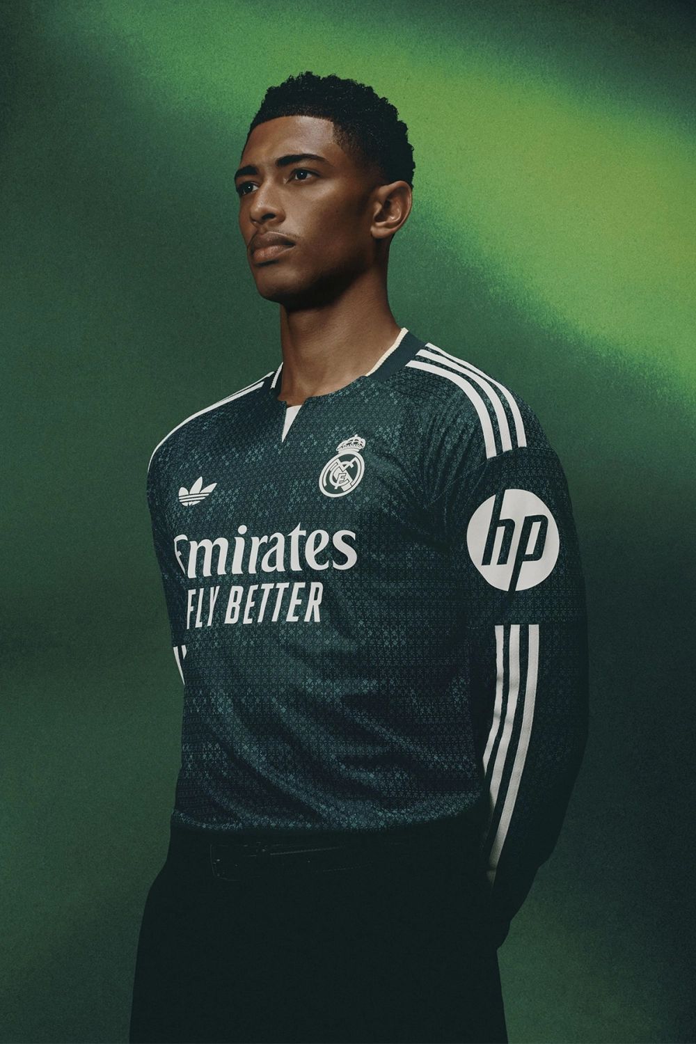 Футболка с длинными рукавами adidas Originals Real Madrid 26/27 Away - зеленый