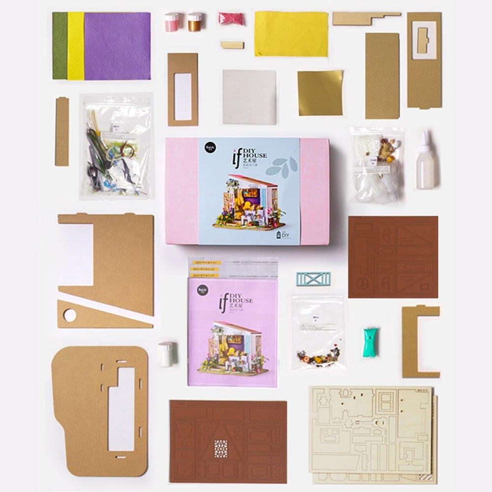 Крыльцо Lily'S Porch от Rolife - Интерьерные конструкторы Rolif румбокс, сборная модель из дерева