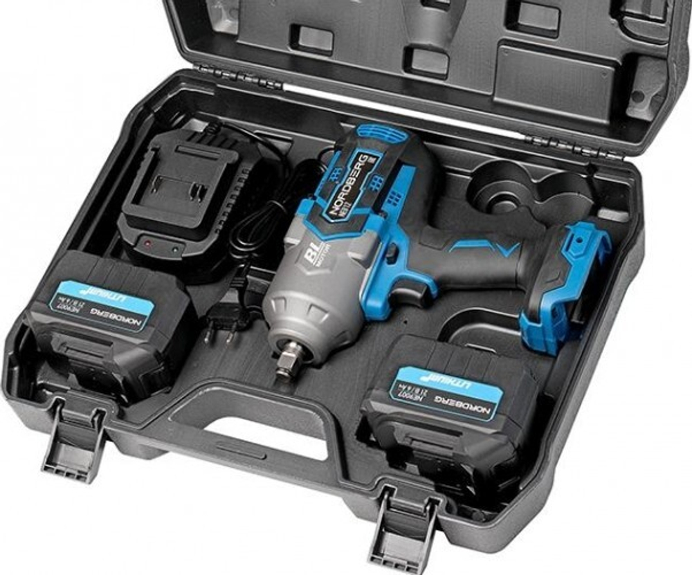 Гайковерт аккумуляторный NORDBERG NE812K NE812K