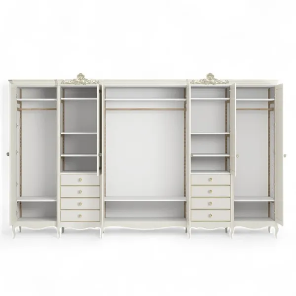 Шкаф 6 дверей