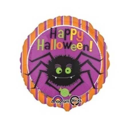 Шар (18"/46 см) Круг, Паучок милый 1 шт.