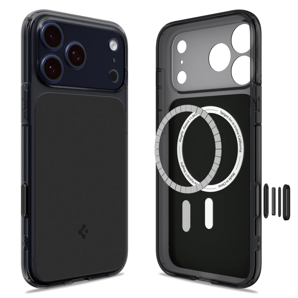 Чехол Spigen Ultra Hybrid ”T” Magsafe для iPhone 17 Pro черный