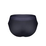 Мужские трусы брифы темно-серые DARKZONE DZNBM6308