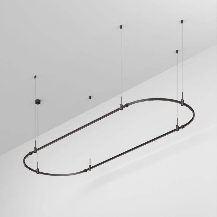 Шинопровод подвесной Arlight Art-Apriori-Oval-Hang-3000X1000 048506