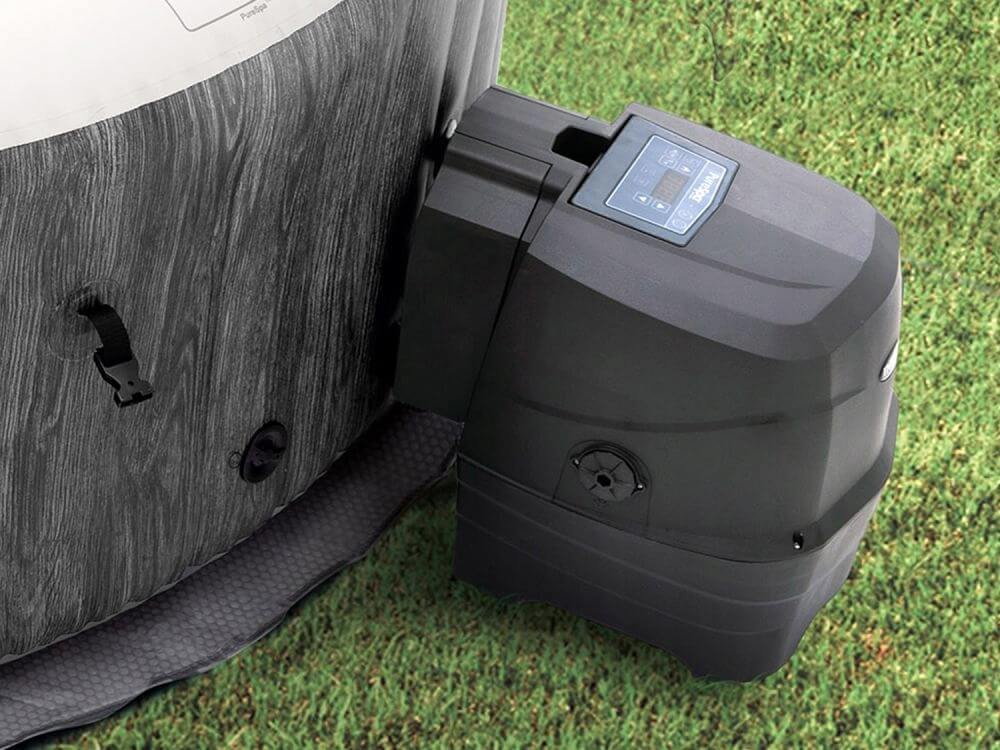 СПА-бассейн Intex PureSpa Greywood Deluxe 165/216х71 см с круговым пузырьковым массажем (28442)