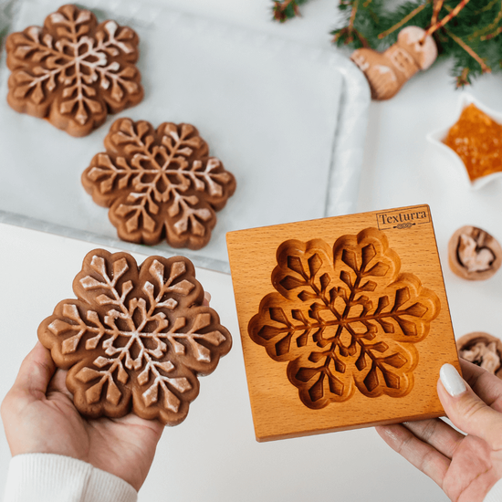 Пряничная форма Снежинка большая