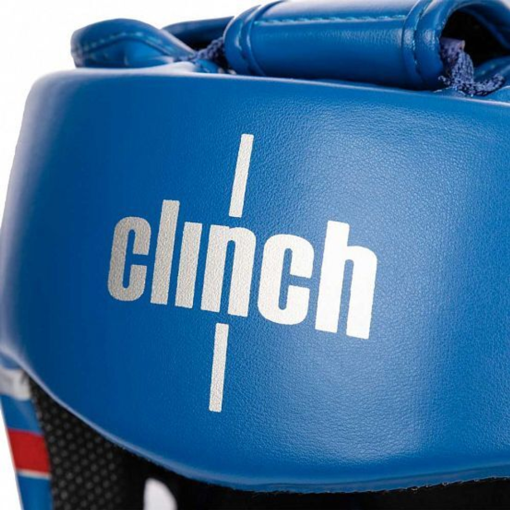 Шлем боксерский Clinch Olimp Dual синий C113