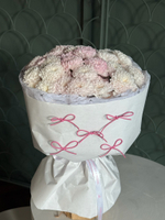 Букет из хризантемы в розовом оттенке