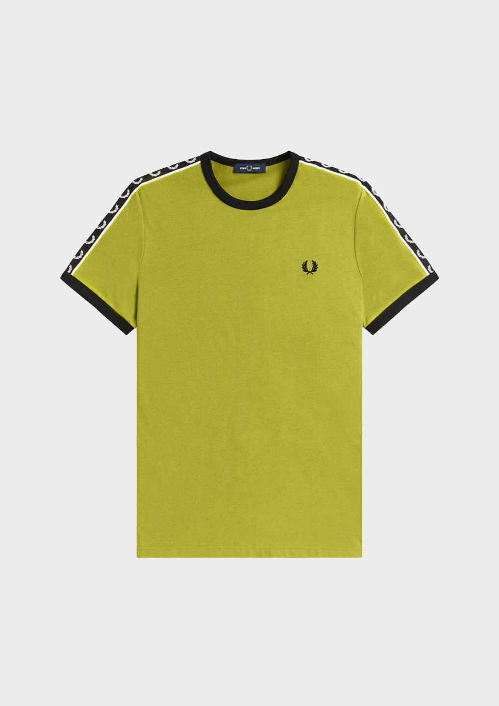 Футболка FRED PERRY Contrast Tape Ringer T-Shirt