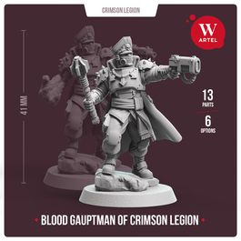 Миниатюра Blood Gauptman of Crimson Legion