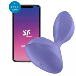 Анальная вибропробка Satisfyer Sweet Seal Connect App лиловая