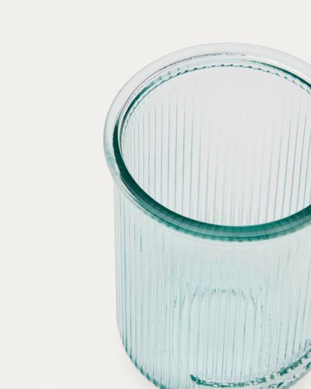 Ваза маленькая Milma из переработанного прозрачного стекла