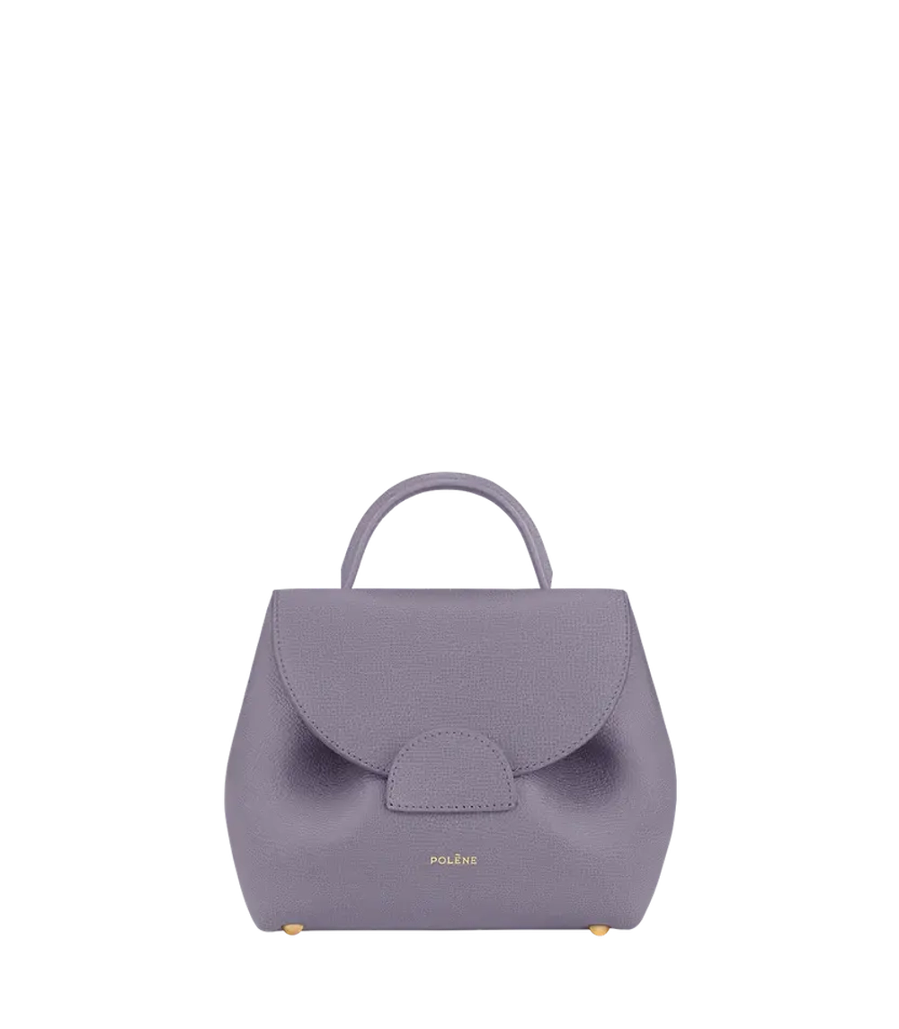 POLENE СУМКА NUMERO UN NANO, ЛИЛОВЫЙ