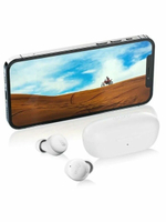 Беспроводные наушники QCY T17 white, white