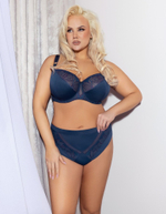 Бюстгальтер Gorsenia Astrid мягкая чаша (синий)