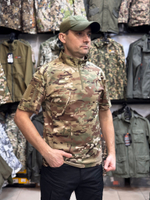 Футболка мультикам с воротом