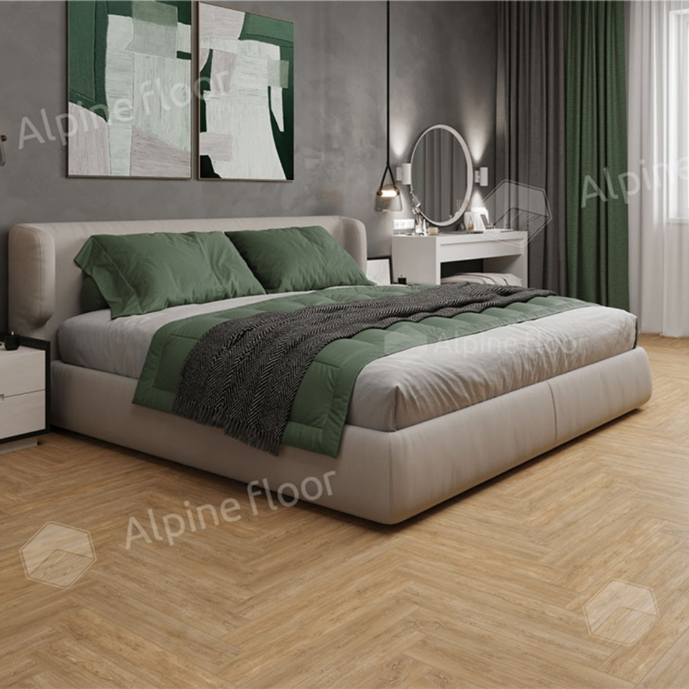 Ламинат Alpine Floor Herringbone 8 Pro LF102-3 Дуб Фландрия