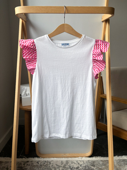 Хлопковый футболка Jacadi, 140